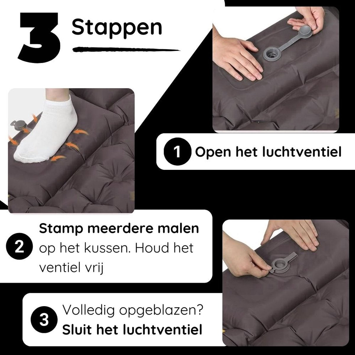 LUFTA PocketBed Plus| Comfortabel slapen waar je ook bent