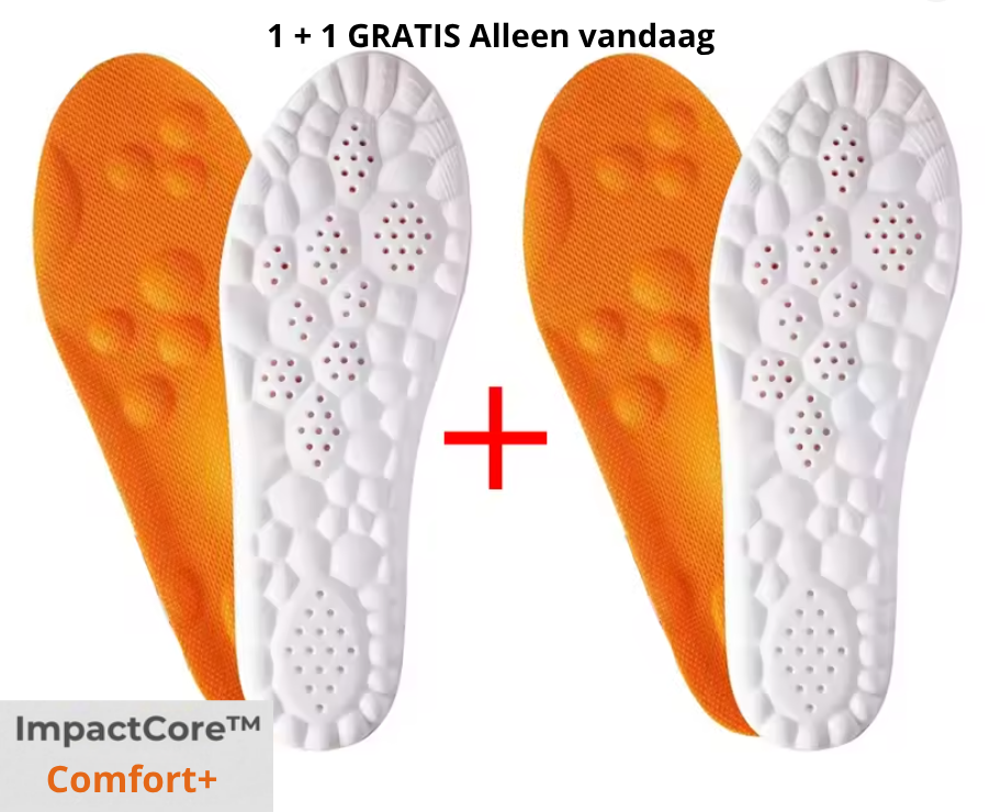 ImpactCore™ Comfort+ inlegzolen | Directe verlichting bij elke stap