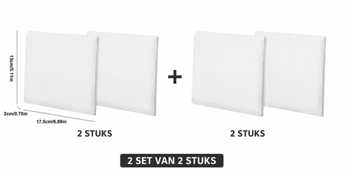 EdgerPro Vervangingspads (2 x 2 Stuks)