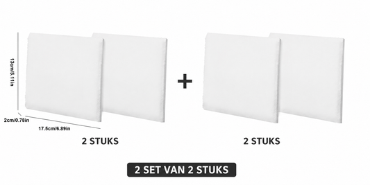 EdgerPro Vervangingspads (2 x 2 Stuks)