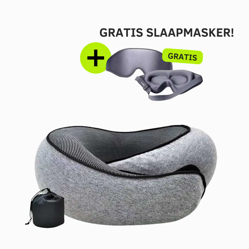 ADVELUX Nekkussen – 360° Steun & Ultiem Reiscomfort