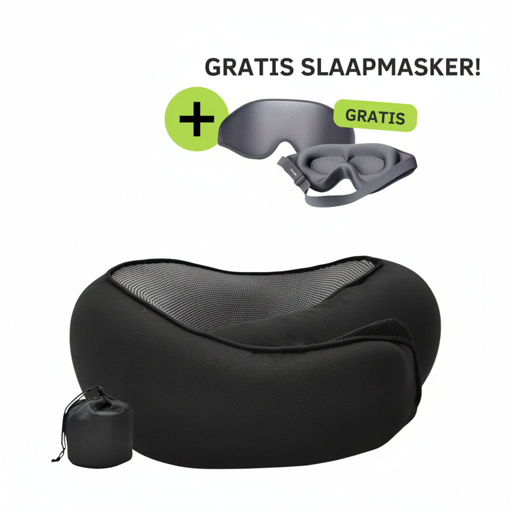 ADVELUX Nekkussen – 360° Steun & Ultiem Reiscomfort