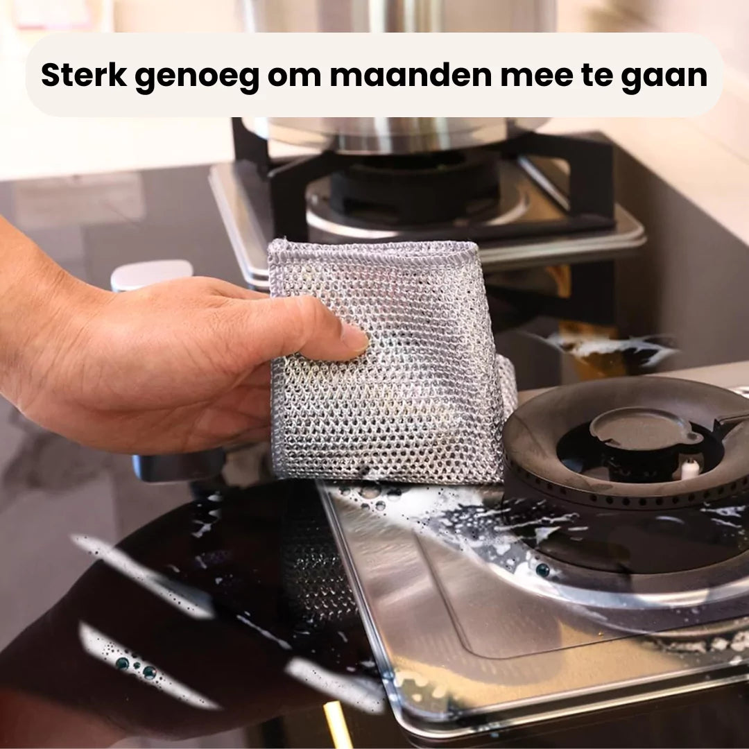 Scrubby | Sterk en Krasvrij voor Elke Schoonmaak (5 stuks)