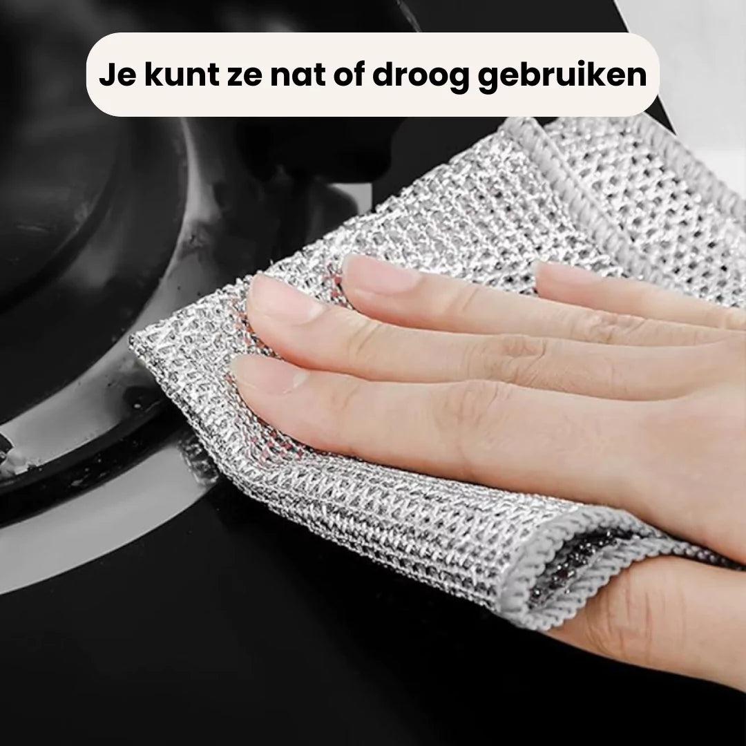 Scrubby | Sterk en Krasvrij voor Elke Schoonmaak (5 stuks)