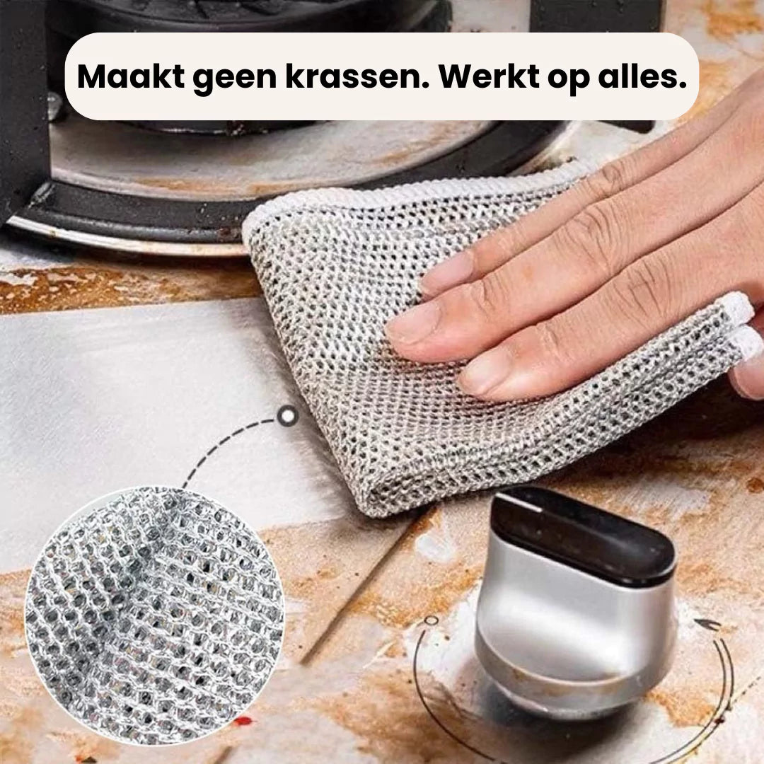 Scrubby | Sterk en Krasvrij voor Elke Schoonmaak (5 stuks)