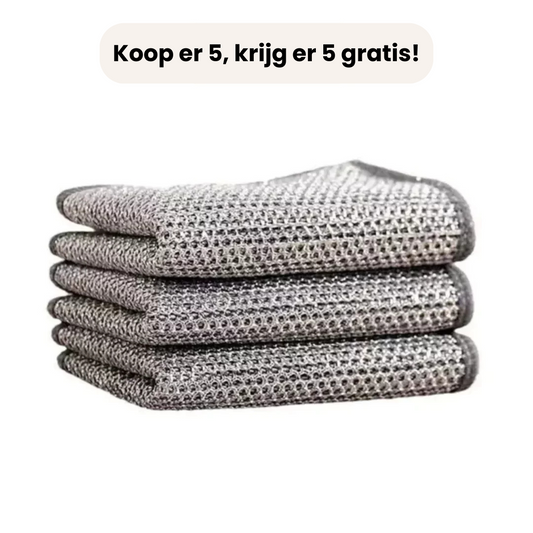 Scrubby | Sterk en Krasvrij voor Elke Schoonmaak (5 stuks)