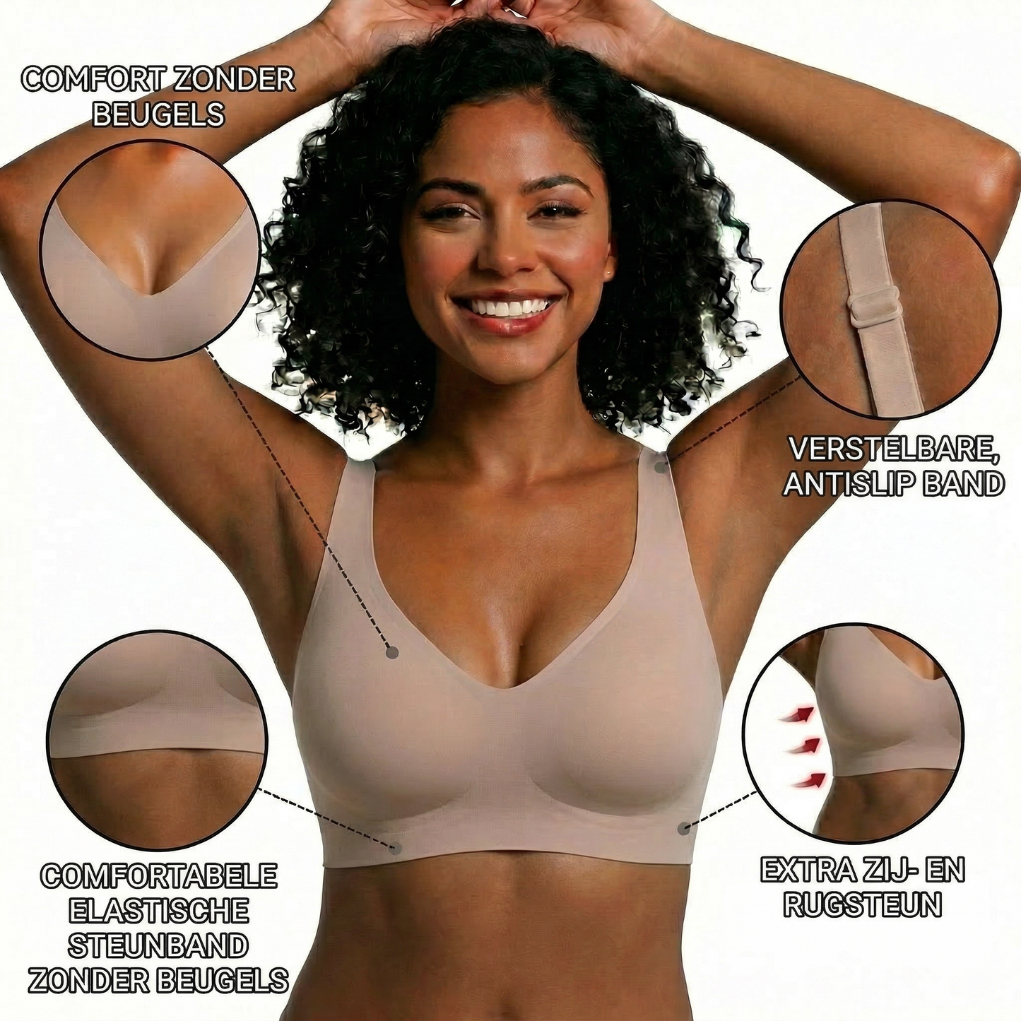 TravelFit Comfort BH | Naadloos, Ademend & Ultiem Comfort