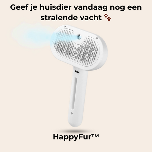 HappyFur™ | Professionele vachtverzorging zonder losse haren in huis