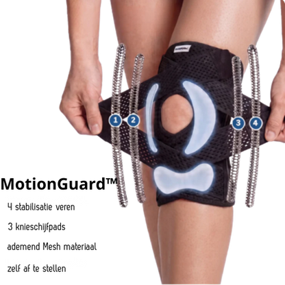 MotionGuard™ Medische Kniebrace met Zijstabilisatoren
