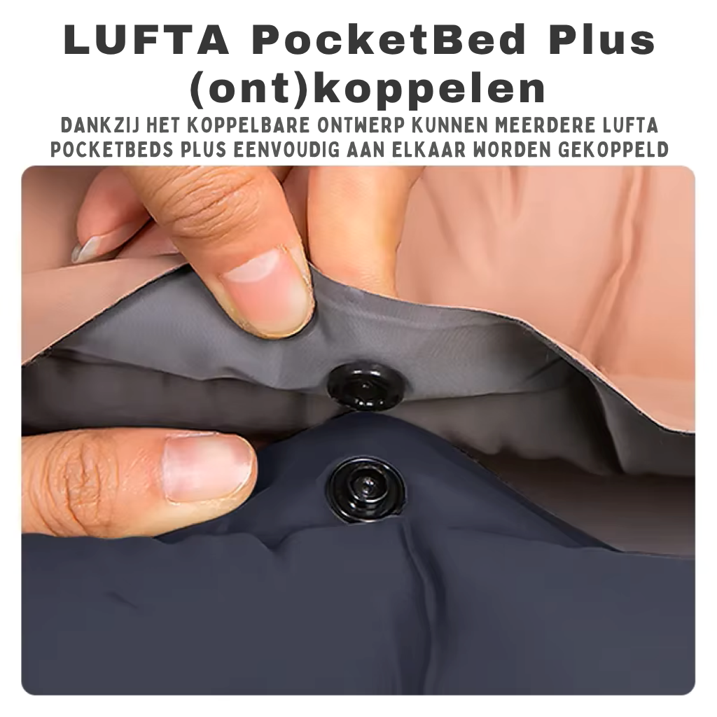 LUFTA PocketBed Plus| Comfortabel slapen waar je ook bent