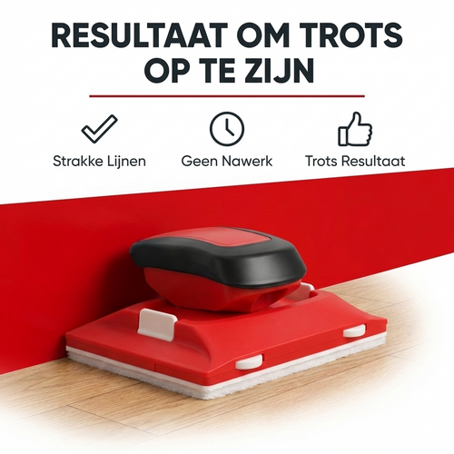 EdgerPro | Strakke verflijnen zonder afplakken, in één beweging