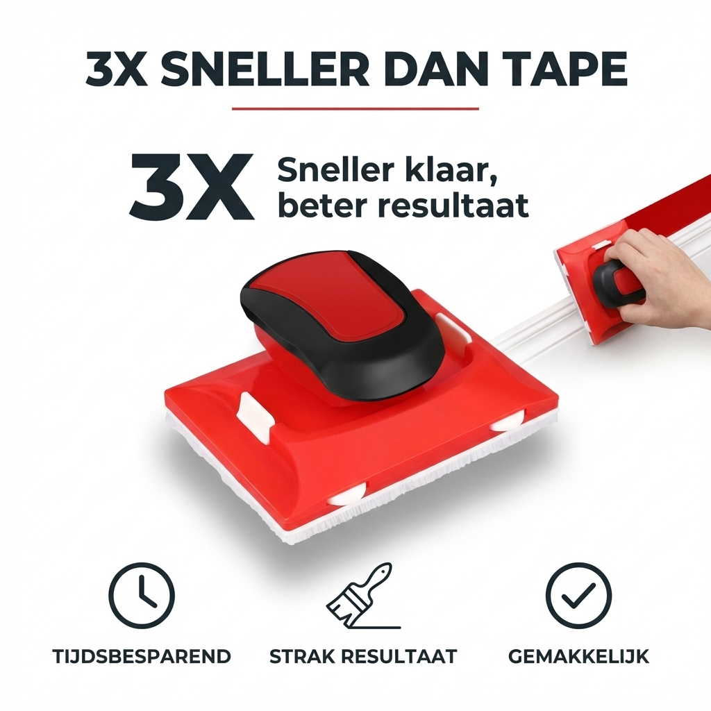 EdgerPro | Strakke verflijnen zonder afplakken, in één beweging