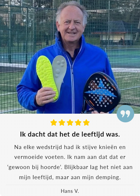 ImpactCore™ Padel Inlegzolen