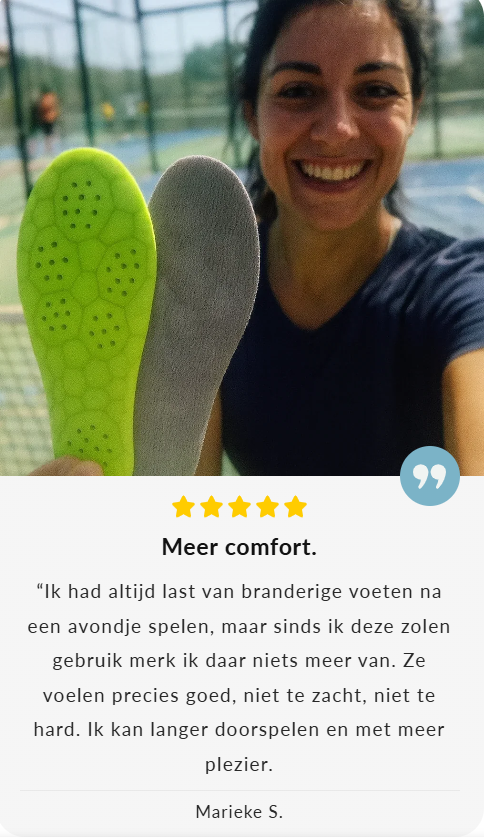 ImpactCore™ Padel Inlegzolen