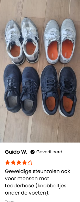 ImpactCore™ Comfort+ inlegzolen | Directe verlichting bij elke stap