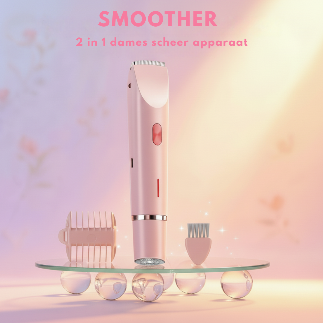 Smoother 2-in-1 Dames Scheerapparaat