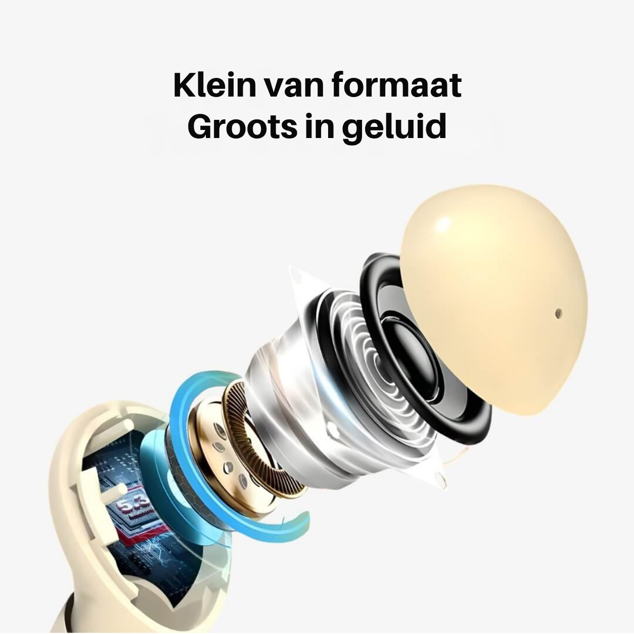 SilentPods Air | De bijna onzichtbare earbuds voor kleine oren & volledige rust