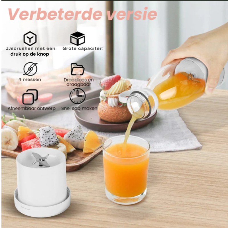 VitaGo™ | Draagbare Blender voor Gezonde Smoothies in 30 Seconden