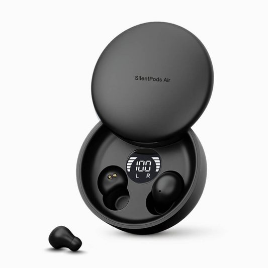 SilentPods Air | De bijna onzichtbare earbuds voor kleine oren & volledige rust